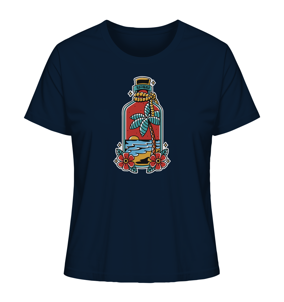 Flaschenpost - Ladies Organic Shirt - Kliffkieker