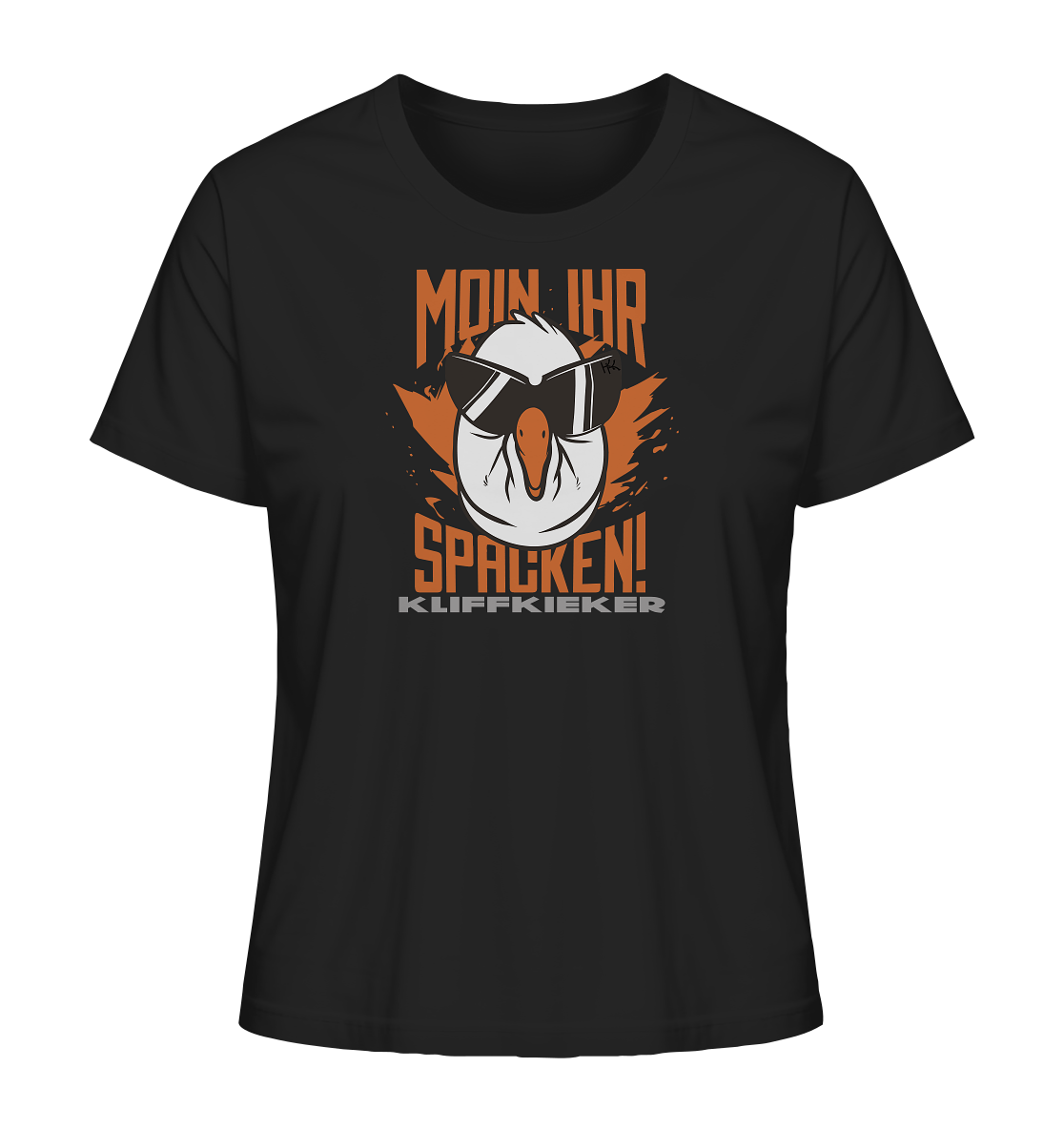 Moin ihr Spacken - Ladies Organic Shirt - Kliffkieker