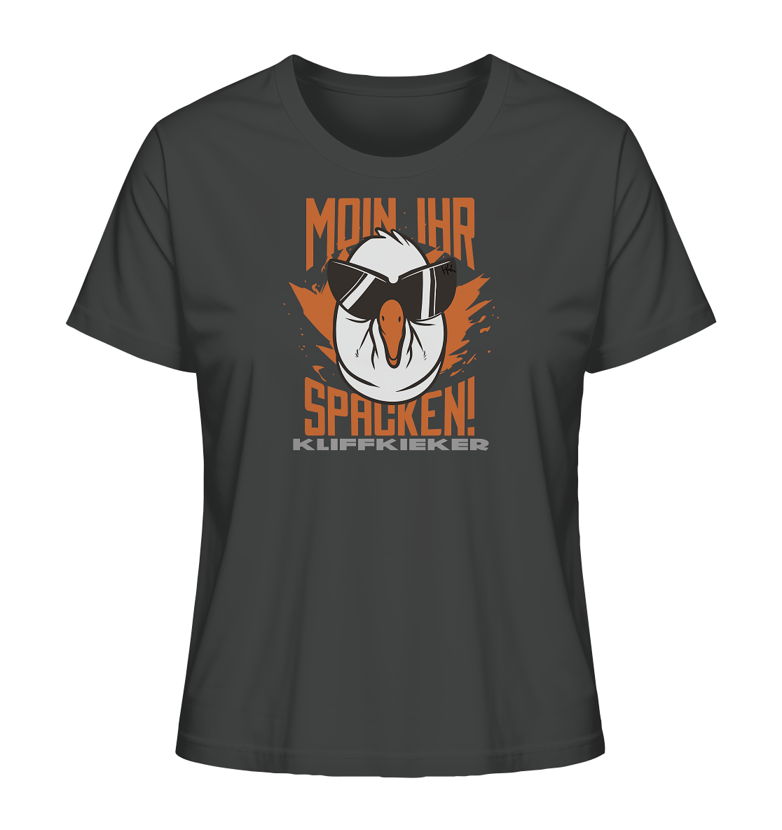 Moin ihr Spacken - Ladies Organic Shirt - Kliffkieker