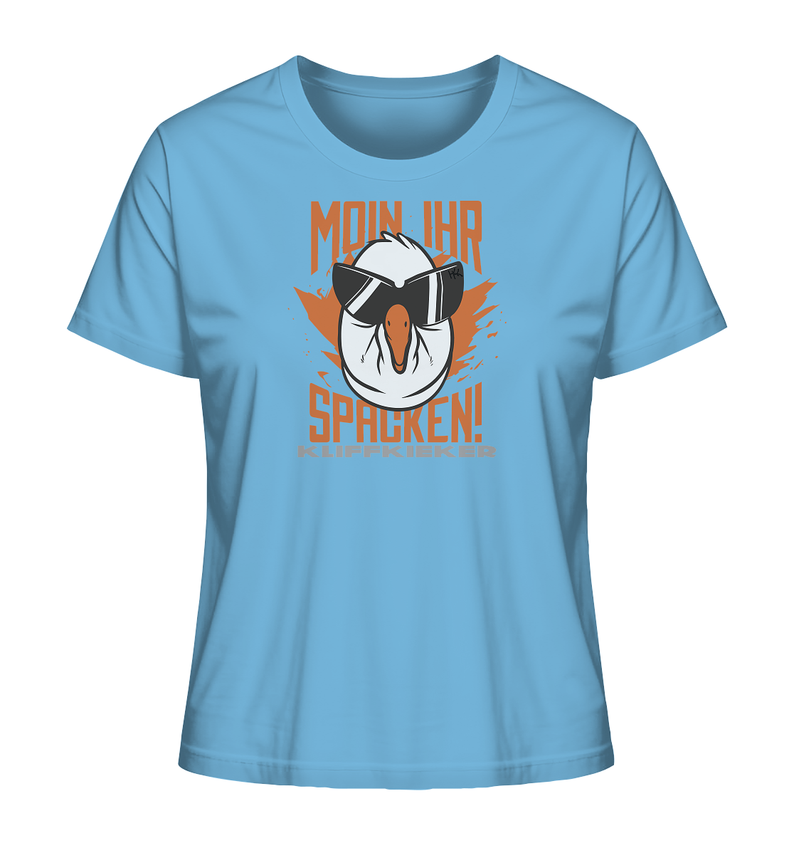 Moin ihr Spacken - Ladies Organic Shirt - Kliffkieker