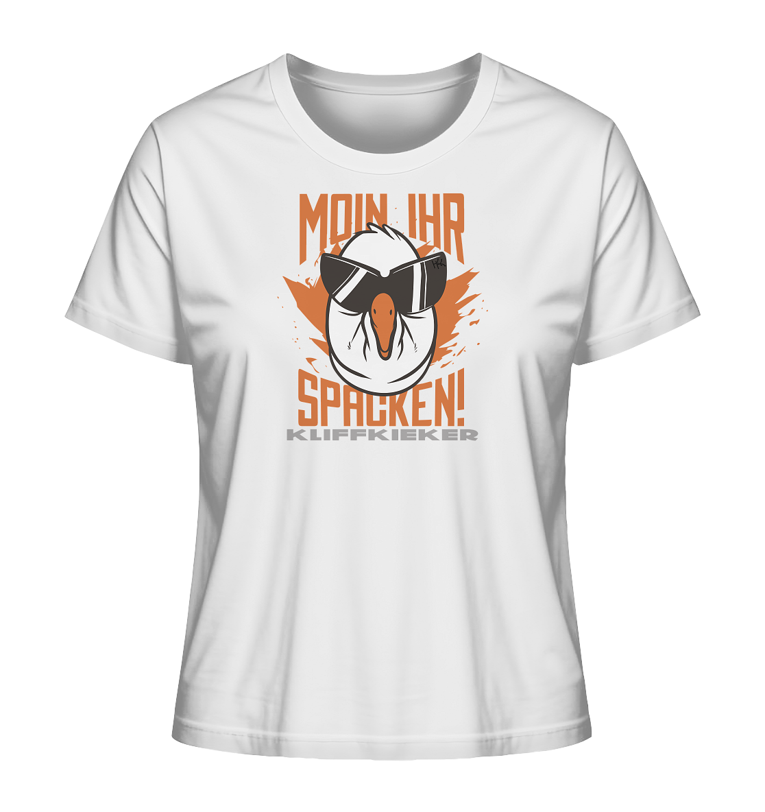 Moin ihr Spacken - Ladies Organic Shirt - Kliffkieker