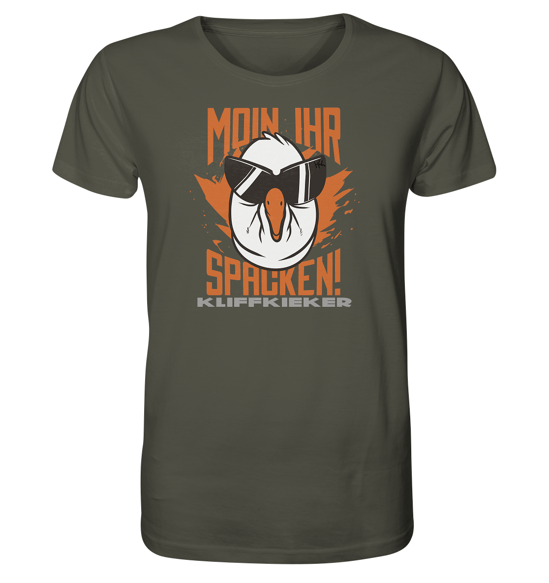 Moin ihr Spacken - Organic Shirt - Kliffkieker