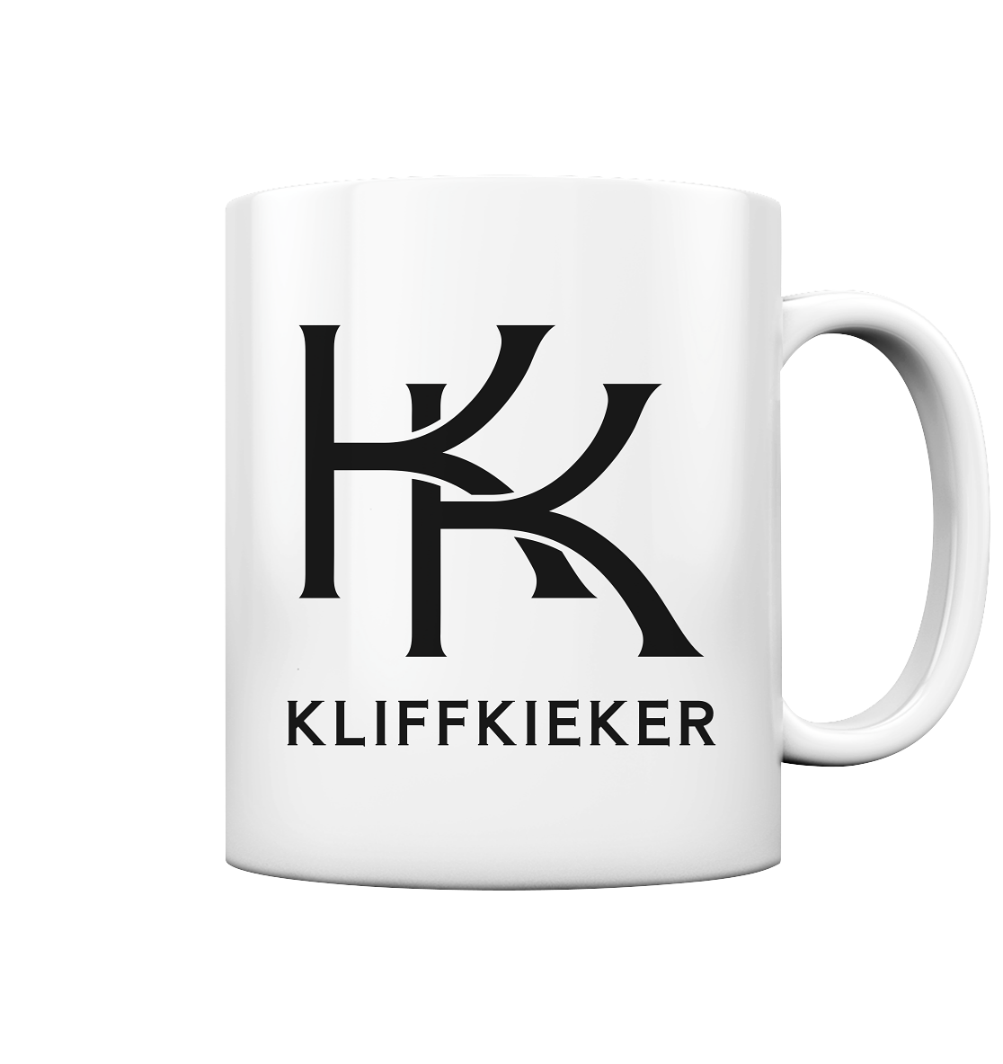Kliffkieker Logo I - Tasse glossy - Kliffkieker